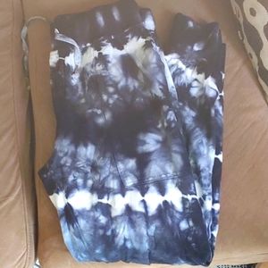 Tie die sweat pants